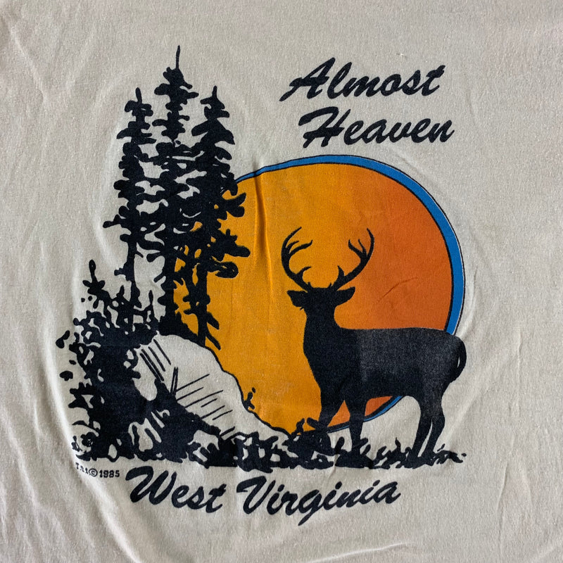 Vintage 1985 West Virginia T-shirt size XL