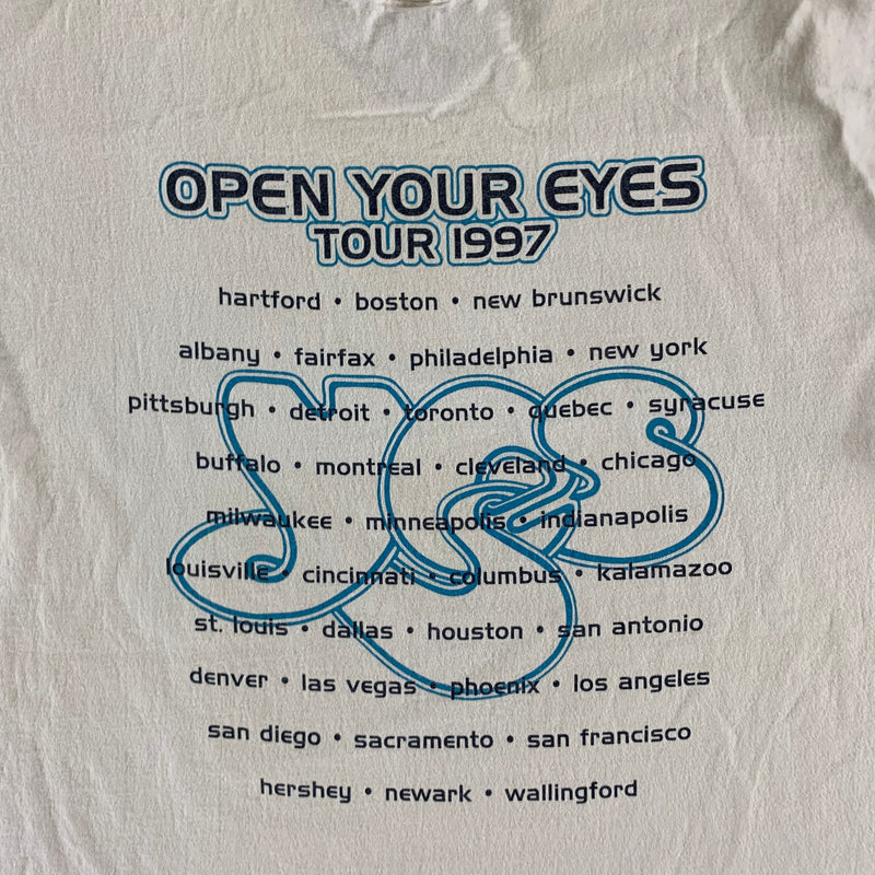 Vintage 1997 Yes T-shirt size XL