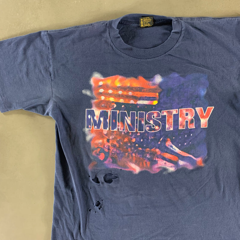 Vintage 1990s Ministry T-shirt size XL