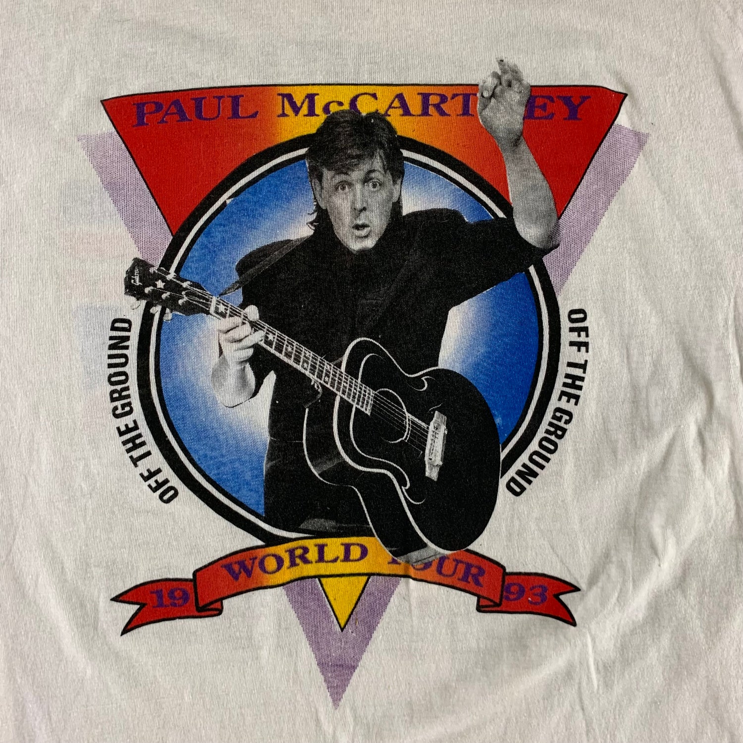 Vintage 1993 Paul McCartney T-shirt size XL