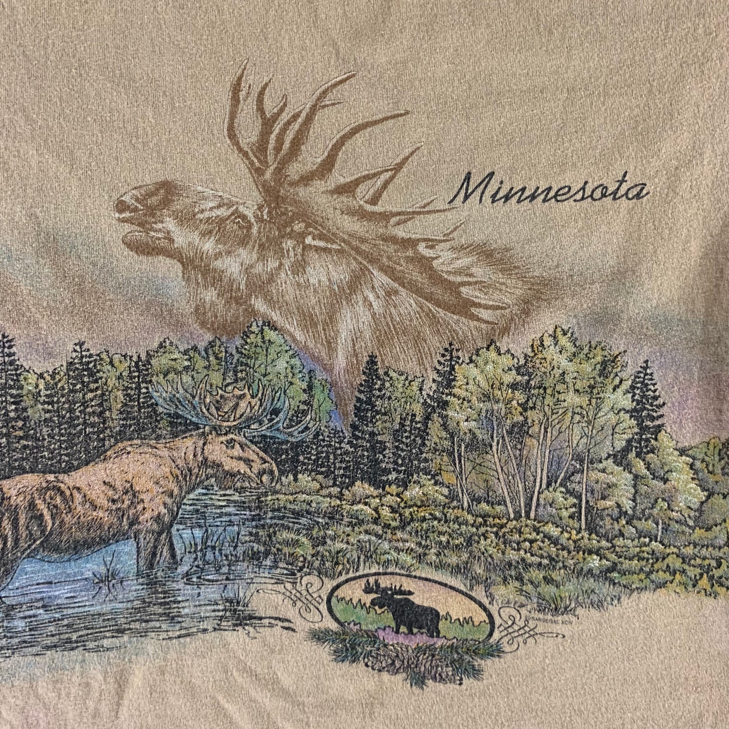 Vintage 1990s Minnesota T-shirt size Large