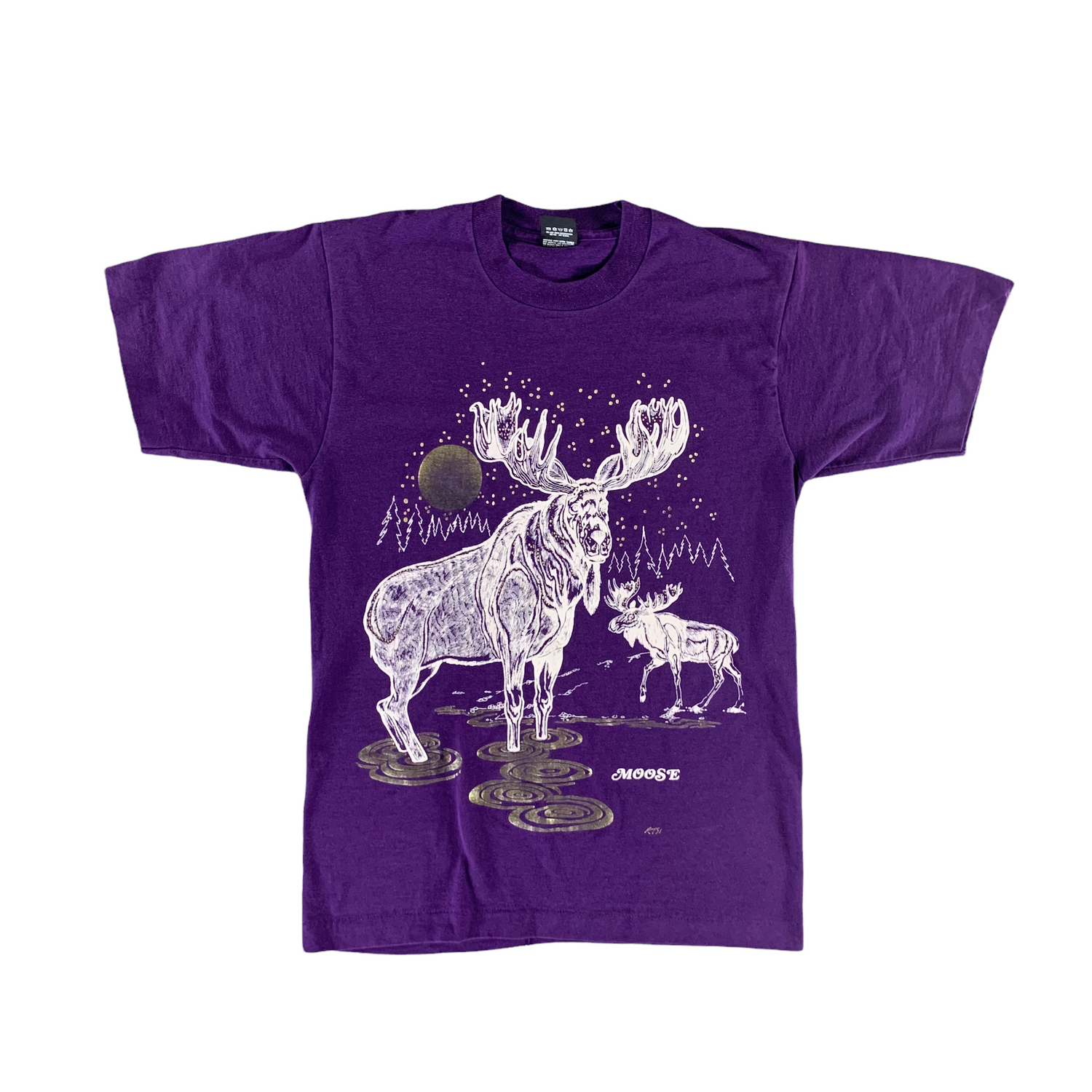 Vintage 1990s Moose T-shirt size Medium