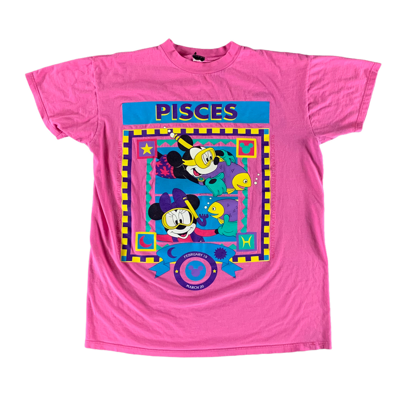 Vintage 1990s Disney Pisces T-shirt size OSFA