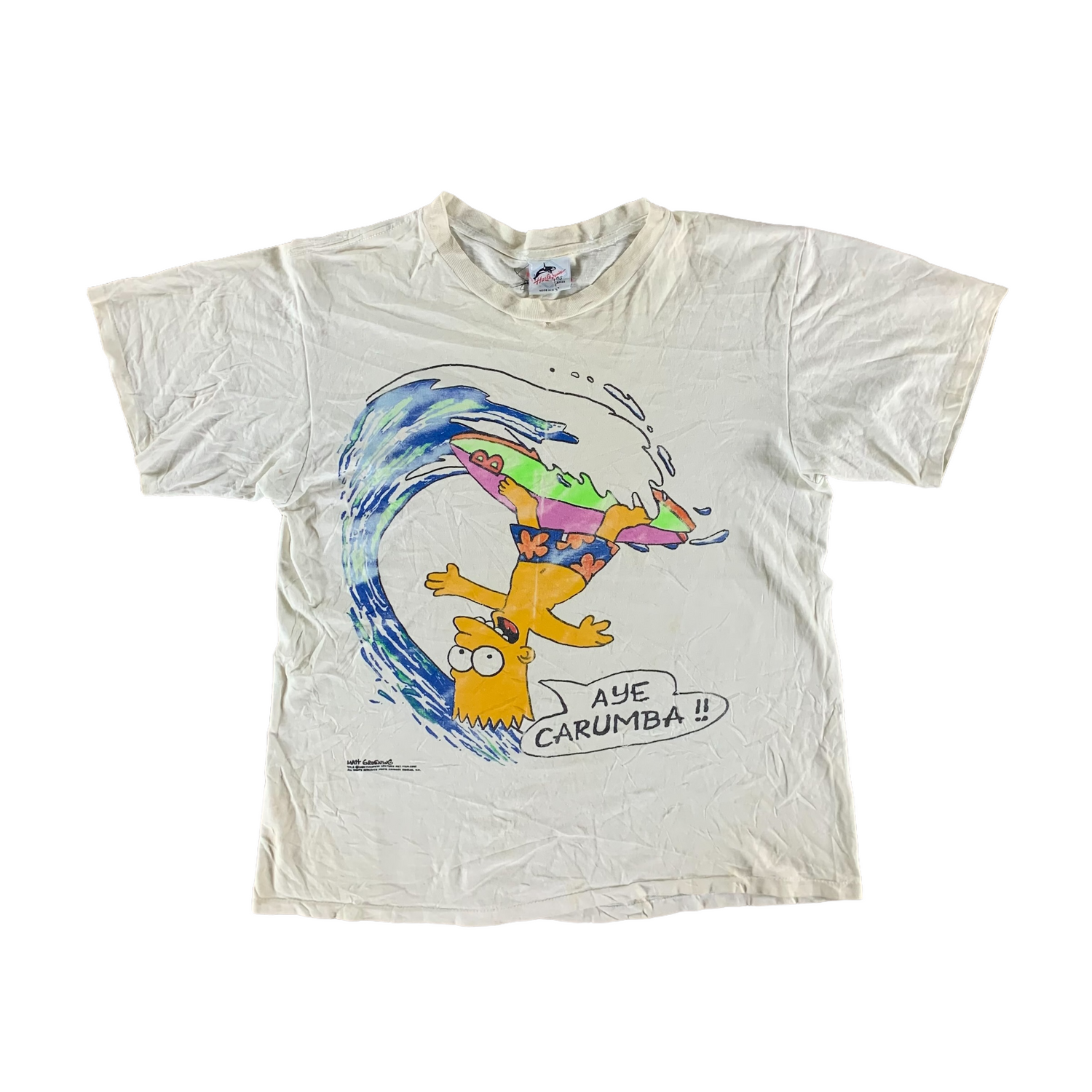 Vintage 1990s Bart Simpson T-shirt size Large