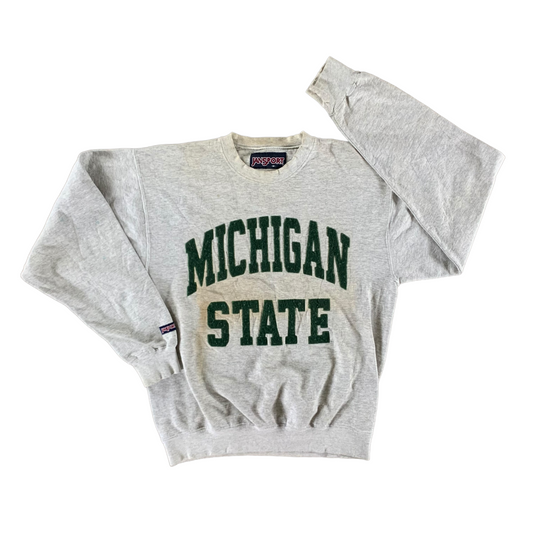 Vintage 1990s Michigan State Sweatshirt size Medium