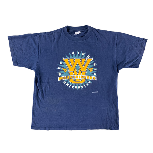 Vintage 1990s West Virgina University T-shirt size XL