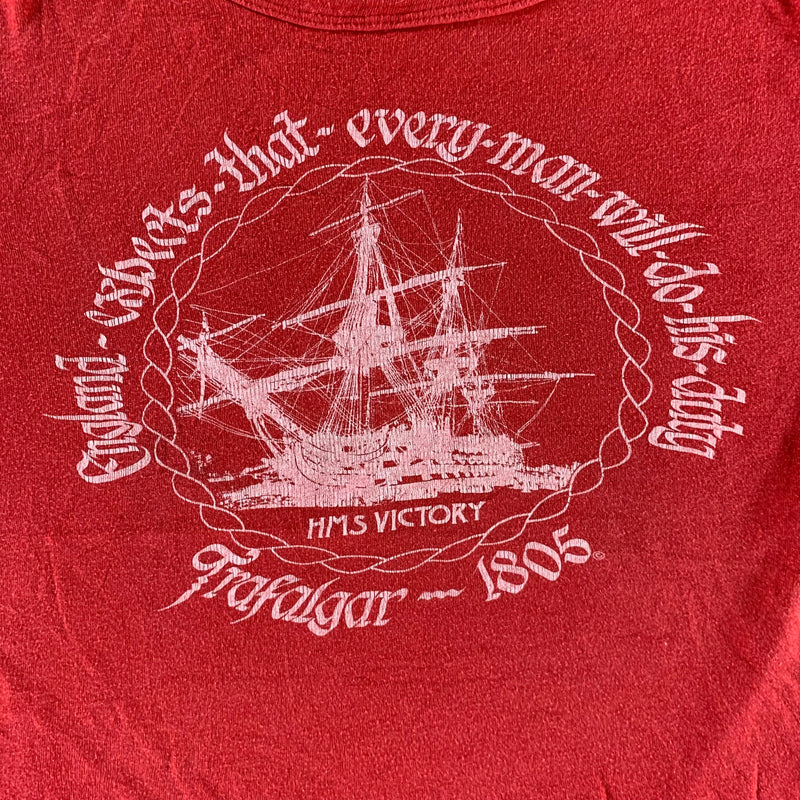 Vintage 1980s Ship T-shirt size Large
